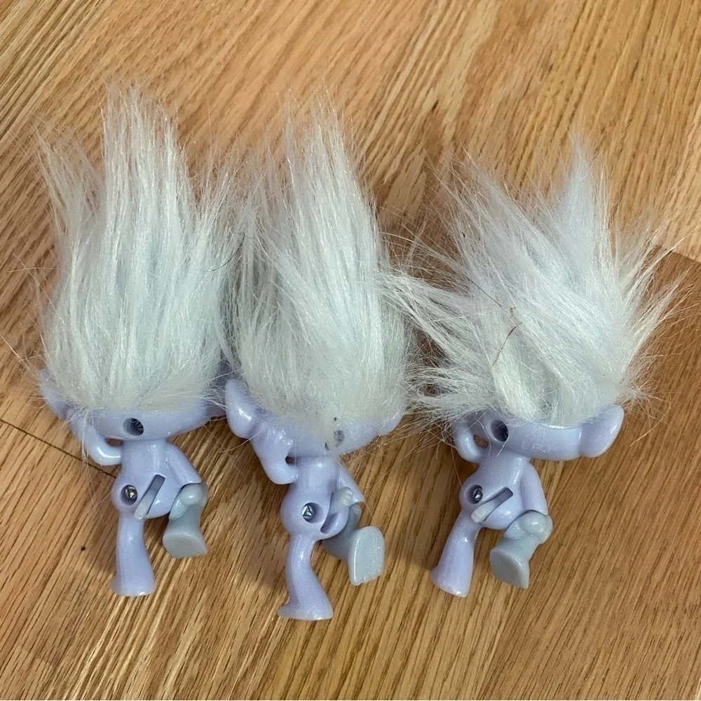 Trolls Guy Diamond Action Figure Bundle Lot Set Blue Kids Toy